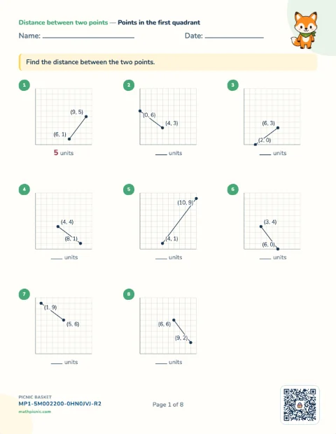 Coordinate geometry pack preview