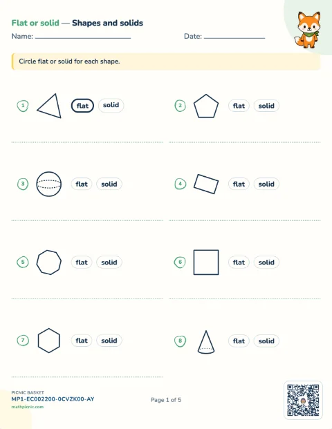 Shapes and where they are pack preview